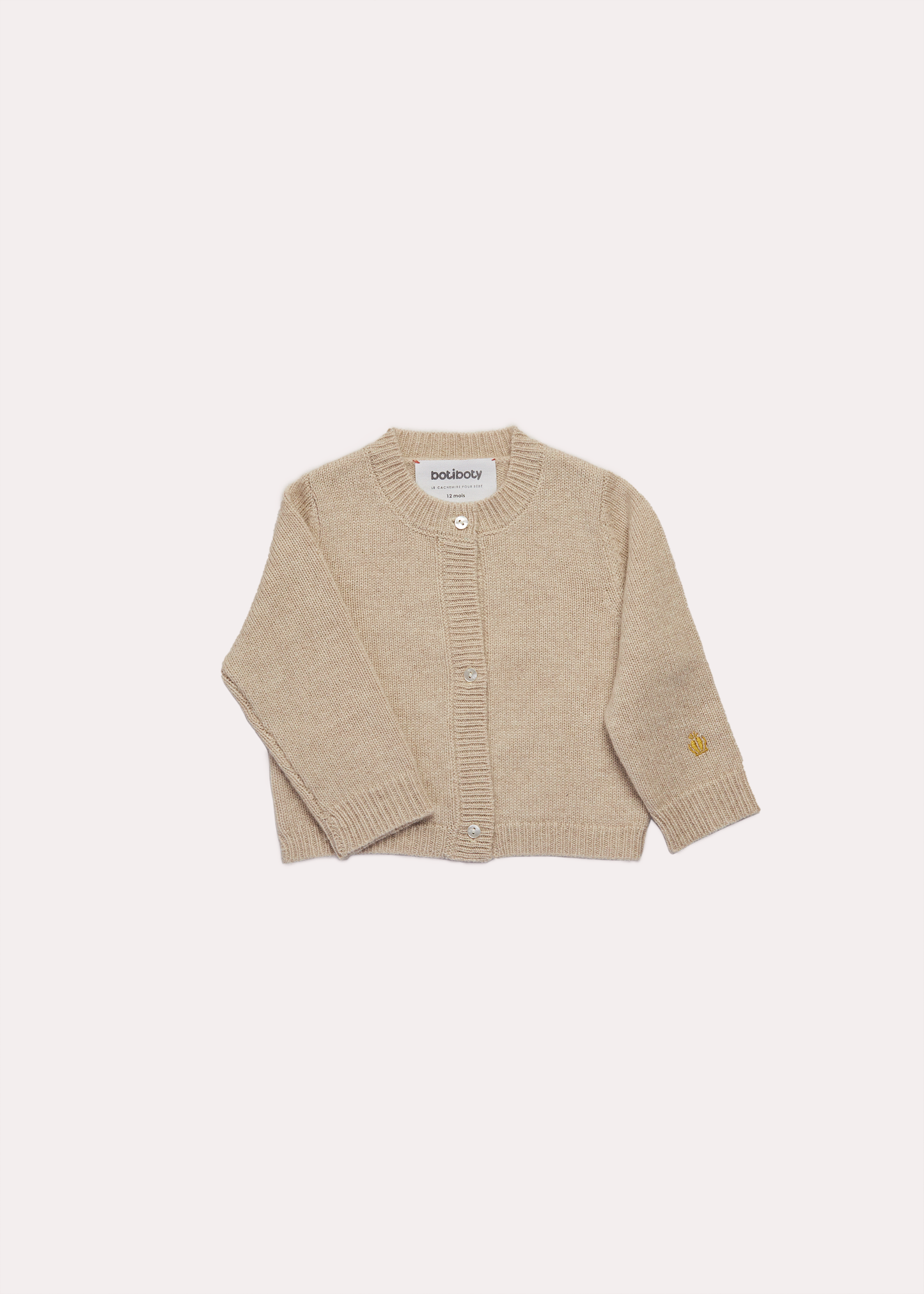 GILET BÉBÉ 100% CACHEMIRE - Botiboty