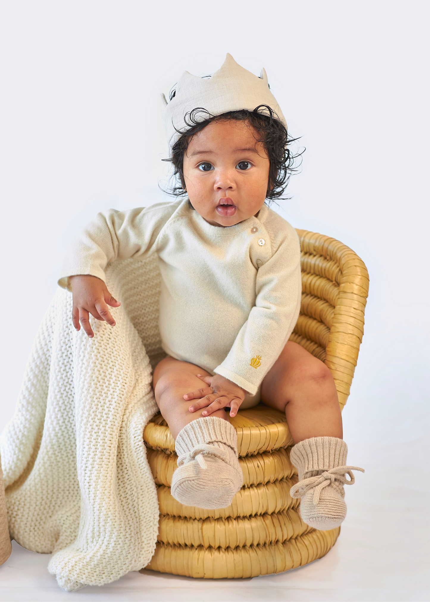 Chaussons BÉBÉ 100% CACHEMIRE - Botiboty
