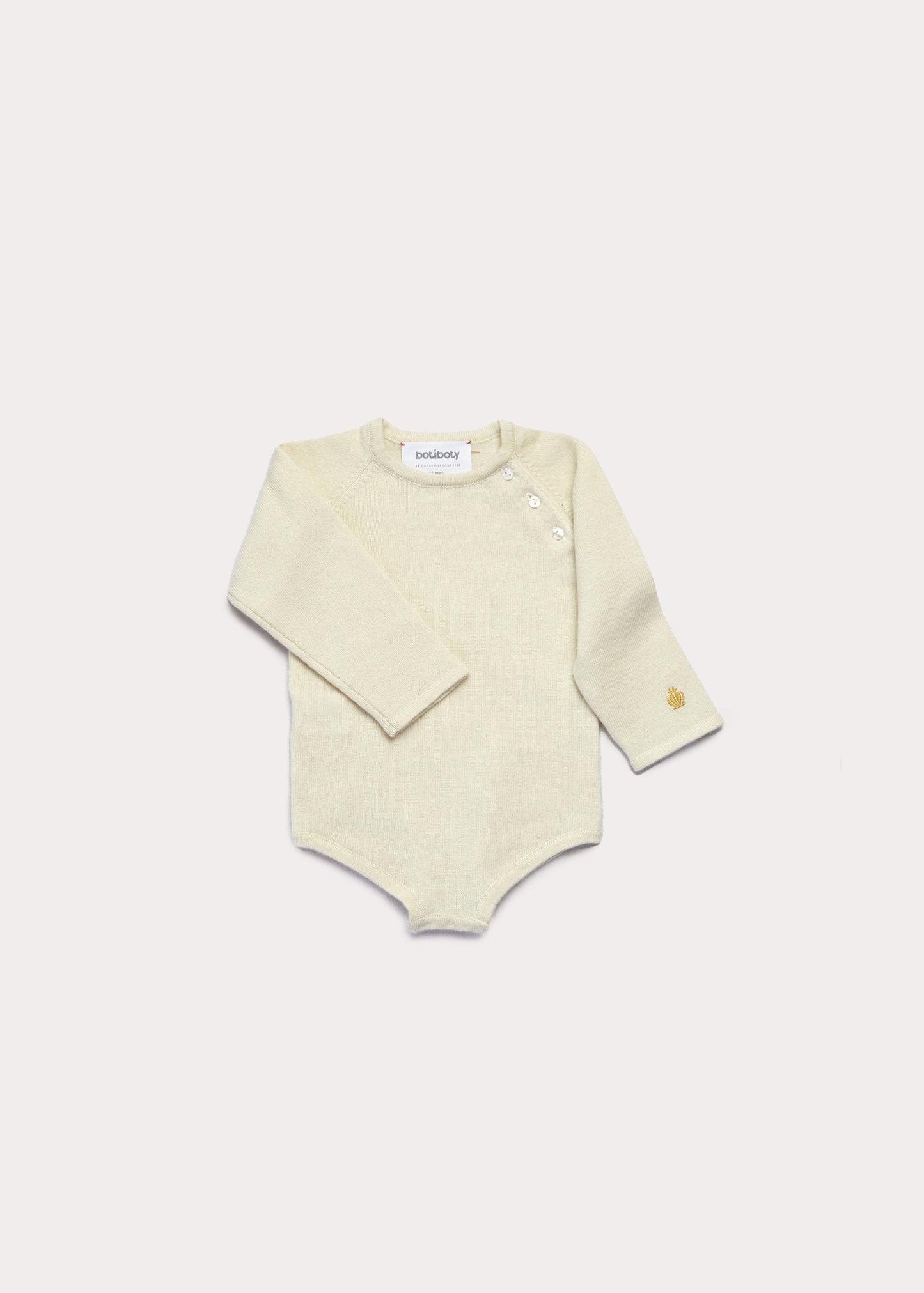 100% CASHMERE BABY bodysuit - Botiboty