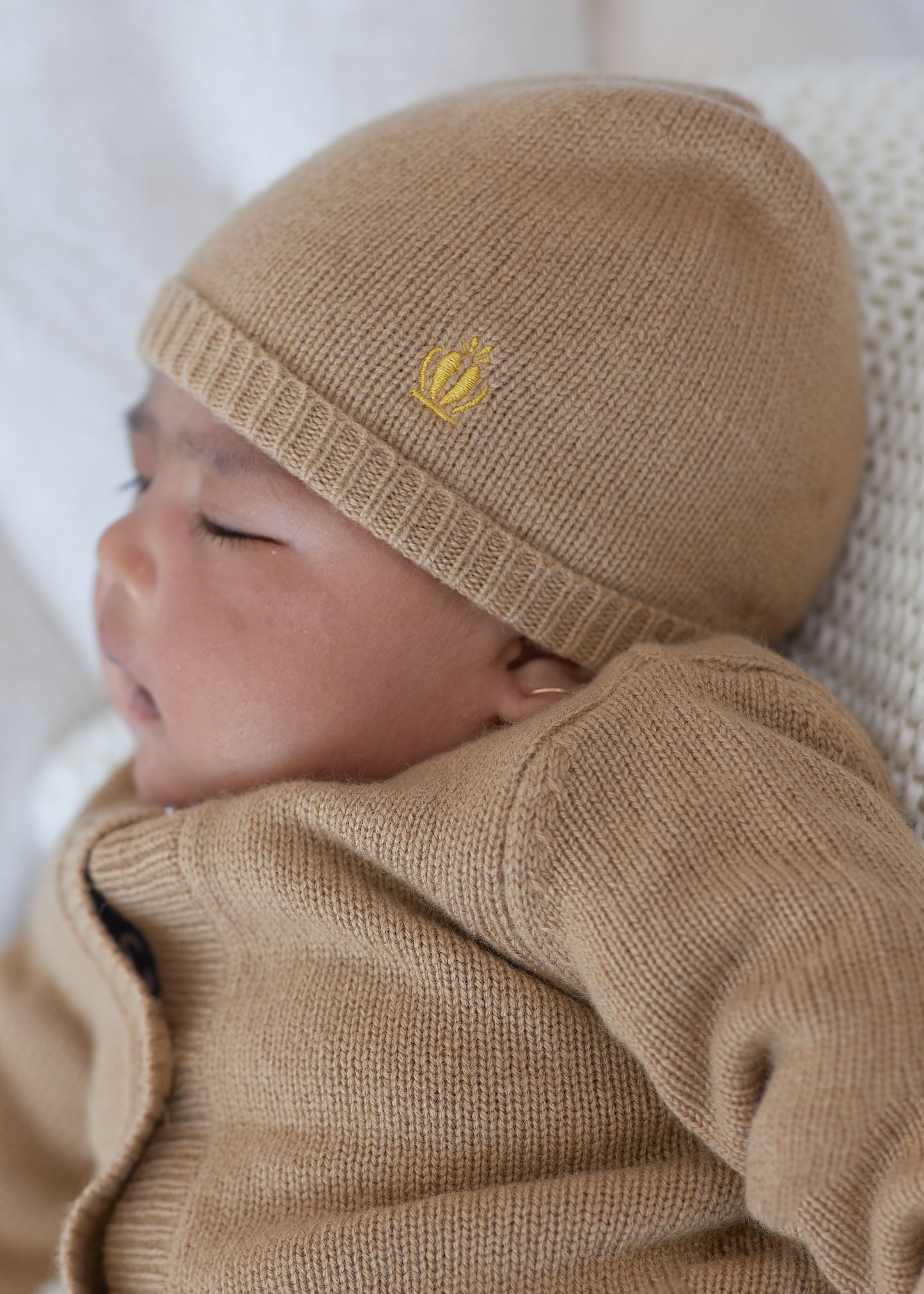 100% CASHMERE BABY hat / Botiboty