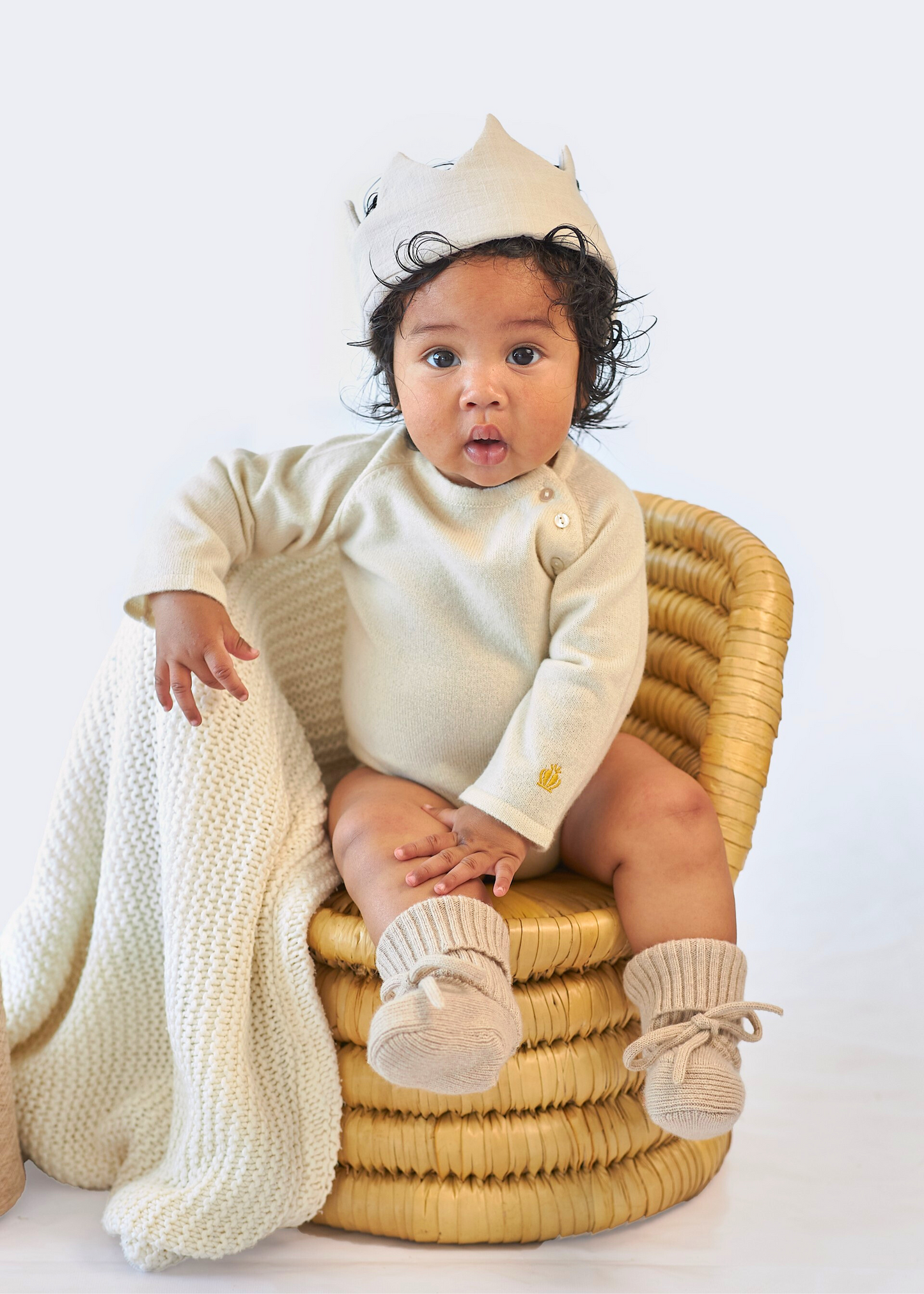 100% CASHMERE BABY slippers - Botiboty